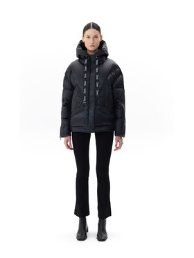 Tiffi Tiffi Kurtka damska BUDONI Czarny Regular Fit