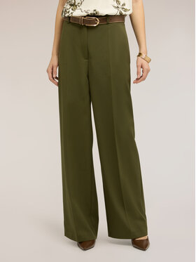 Motivi Motivi Pantaloni di tessuto P063Q004507N035 Verde Over Fit