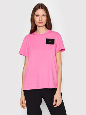 N°21 N°21 T-Shirt 22I N2M0 F011 4203 Różowy Regular Fit