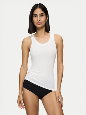 Triumph Triumph Topiņš Beauty Layers 10221176 Écru Slim Fit