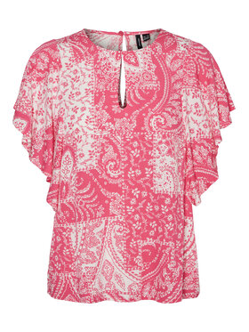 Vero Moda Curve Vero Moda Curve Bluză 10294275 Roz Regular Fit