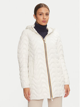 K-Way K-Way Giubbotto invernale Sophie K3112SW Écru Regular Fit