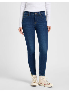 Lee Lee Jeansy 5401139447301 Niebieski Slim Fit