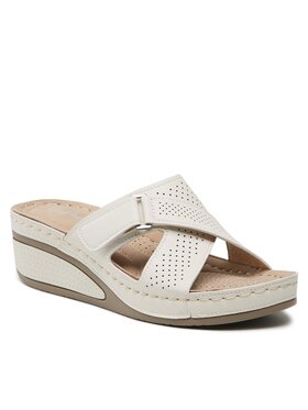 Clara Barson Clara Barson Papucs WS210703-01 Fehér