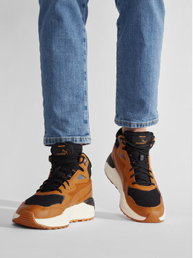 Puma Puma Sneakersy X-Ray Speed Mid Wtr 385869 04 Brązowy