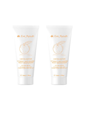dr. Eve Ryouth dr. Eve Ryouth Nawilżający krem ​​na noc z witaminą C 50 ml (edycja limitowana) x 2 Krem na noc