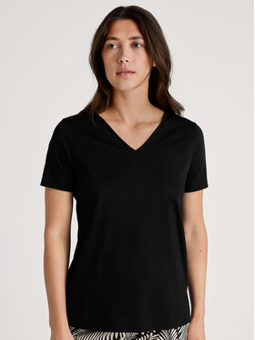 Calida Calida T-Shirt 14058 Czarny Regular Fit