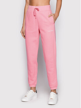 Calvin Klein Performance Calvin Klein Performance Spodnie dresowe 00GWS2P608 Różowy Regular Fit