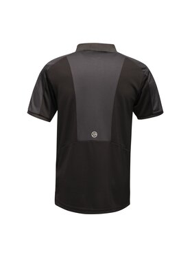 Regatta Regatta Polo Offensive Czarny Performance Fit
