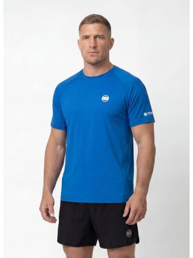 PITBULL PITBULL Koszulka techniczna RUNWAY Niebieski Regular Fit