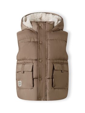 minoti minoti Kamizelka 27gilet1 Beżowy Regular Fit
