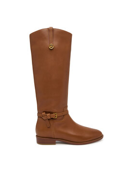 MICHAEL Michael Kors MICHAEL Michael Kors Jahalni škornji Beverly Flat 40F6BVFB5L Rjava