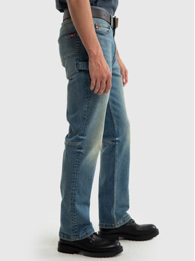 BIG STAR BIG STAR Jeansy COLT WORKWEAR Niebieski Straight Leg