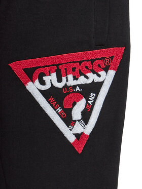 Guess Donji Dio Trenerke L4BQ12 KAD73 Crna Relaxed Fit