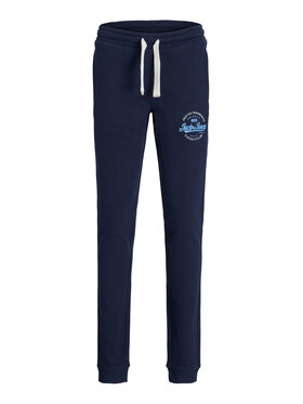Jack&Jones Junior Jack&Jones Junior Spodnie dresowe 12237124 Granatowy Slim Fit