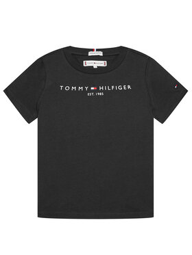 Tommy Hilfiger Tommy Hilfiger T-shirt Essential KS0KS00210 Crna Regular Fit