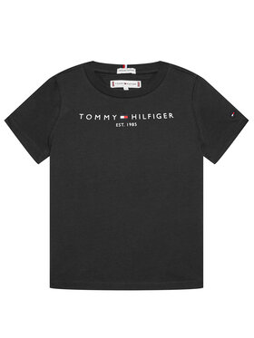 Tommy Hilfiger Tommy Hilfiger Tricou Essential KS0KS00210 Negru Regular Fit