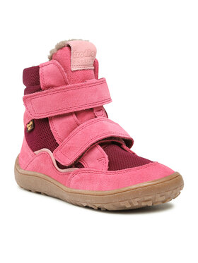 Froddo BAREFOOT TEX WINTER - Bottes de neige - pink shine/rose