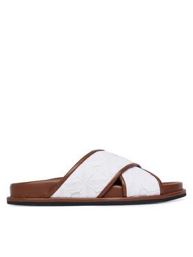 Max Mara Beachwear Max Mara Beachwear Natikače Peonie 2616521019650 Bijela