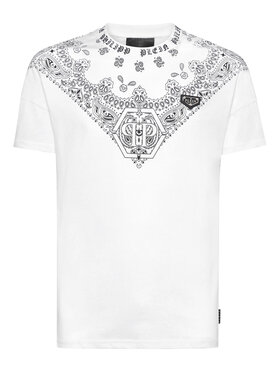 PHILIPP PLEIN PHILIPP PLEIN T-Shirt 22833 Bílá Regular Fit