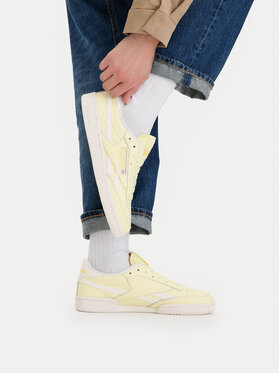 Reebok Reebok Sneakersy EO-CLUB C REVENGE 100260643 Żółty jasny