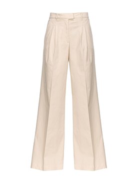 PINKO Pinko Spodnie materiałowe PANTALONI DONNA PINKO Beżowy Casual Fit