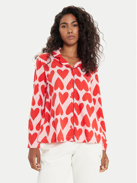 United Colors Of Benetton United Colors Of Benetton Μπλούζα πιτζάμας 3MR73M05V Κόκκινο Regular Fit