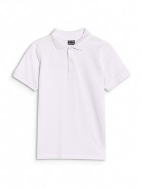 4F 4F Polo BASIC+ Biały Regular Fit