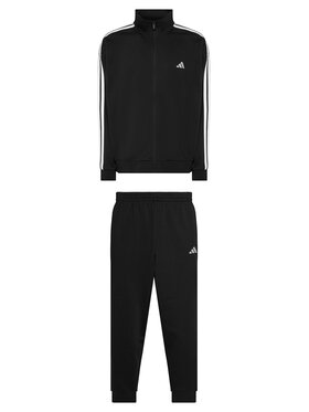 adidas adidas Sportinis kostiumas 3-Stripes Fleece KY2284 Juoda Regular Fit