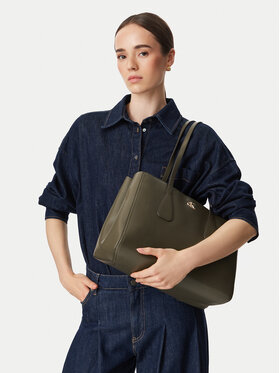 Calvin Klein Calvin Klein Τσάντα Ck Medium Work Tote LV04F3442G Πράσινο