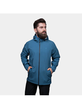 Alpinus Alpinus Kurtka przeciwdeszczowa Girdiman Niebieski Regular Fit