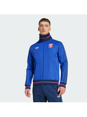 adidas adidas Wiatrówka 153943 Błękitny Slim Fit