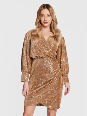 Closet London Closet London Kokteilikleit JD875 Pruun Regular Fit