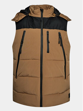 INDICODE INDICODE Bodywarmer Titanium 15-756 Braun Regular Fit