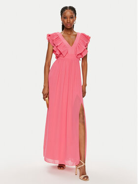 Rinascimento Rinascimento Sukienka koktajlowa CFC0119287003 Różowy Regular Fit
