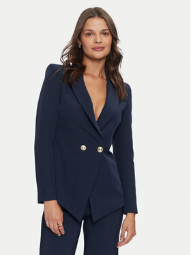 Rinascimento Rinascimento Marynarka CFC0119980003 Granatowy Regular Fit