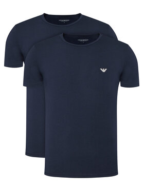 Emporio Armani Underwear Emporio Armani Underwear Komplet t-shirtów EM000391 AF14132 MB143 Granatowy Regular Fit