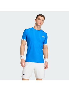 adidas adidas Koszulka techniczna 161708 Niebieski jasny Slim Fit