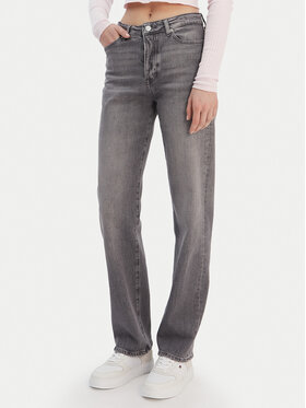 Tommy Jeans Tommy Jeans Blugi Kira DW0DW22424 Gri Straight Fit
