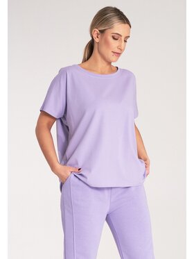 FIGL FIGL T-Shirt M1164 Fioletowy Regular Fit