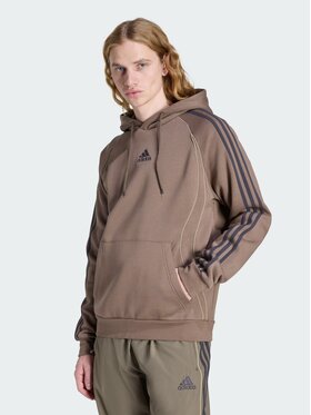 adidas adidas Bluza Adicolor Teamgeist Cut Line Brązowy Regular Fit