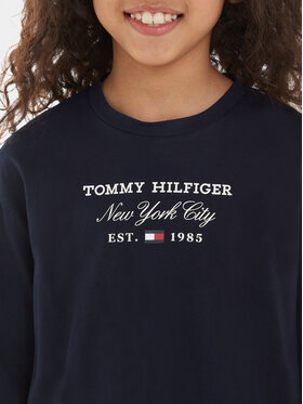 Tommy Hilfiger Bluza KG0KG07643 S Mornarsko Modra Regular Fit