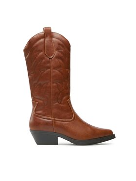 ONLY Shoes ONLY Shoes Kowbojki Onlbronco 15304379 Brązowy