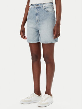 HUGO HUGO Pantaloni scurți de blugi Gelita 50538863 Albastru Relaxed Fit