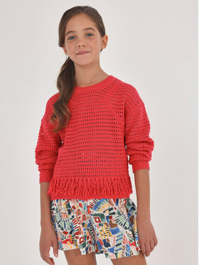 Mayoral Mayoral Sweter 6330 Koralowy