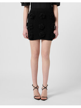 PHILIPP PLEIN PHILIPP PLEIN Gonna midi 31414 Nero Regular Fit