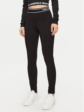 KARL LAGERFELD KARL LAGERFELD Colanți A1W10068 Negru Slim Fit