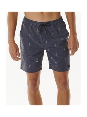 Rip Curl Rip Curl Szorty kąpielowe Hula Breach Volley Czarny Regular Fit