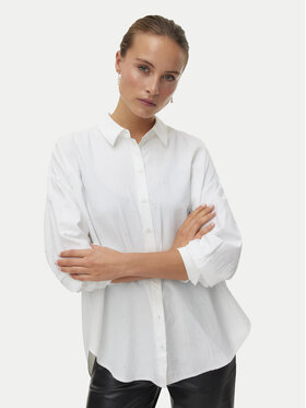 Vero Moda Vero Moda Košile Fanni 10337791 Bílá Oversize