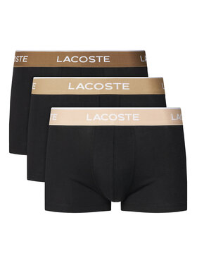 Lacoste Lacoste Комплект боксерів 5H1297 Чорний Regular Fit